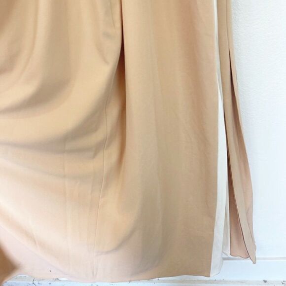 Jonathan Simkhai Cream Maxi Gown Strppy Dress Size 12 - Picture 9 of 12